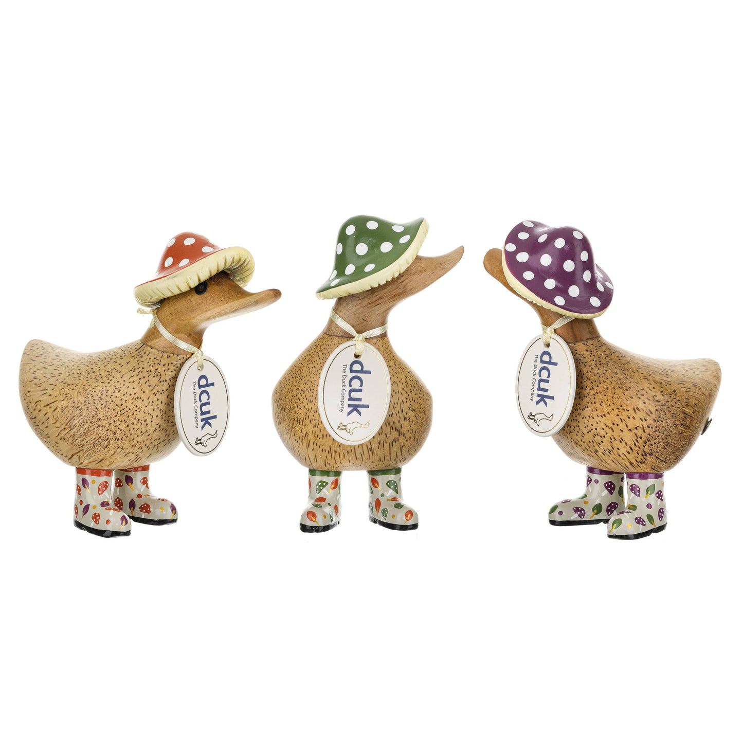 DCUK Svampvänner Ankor i bambu - Naturboden