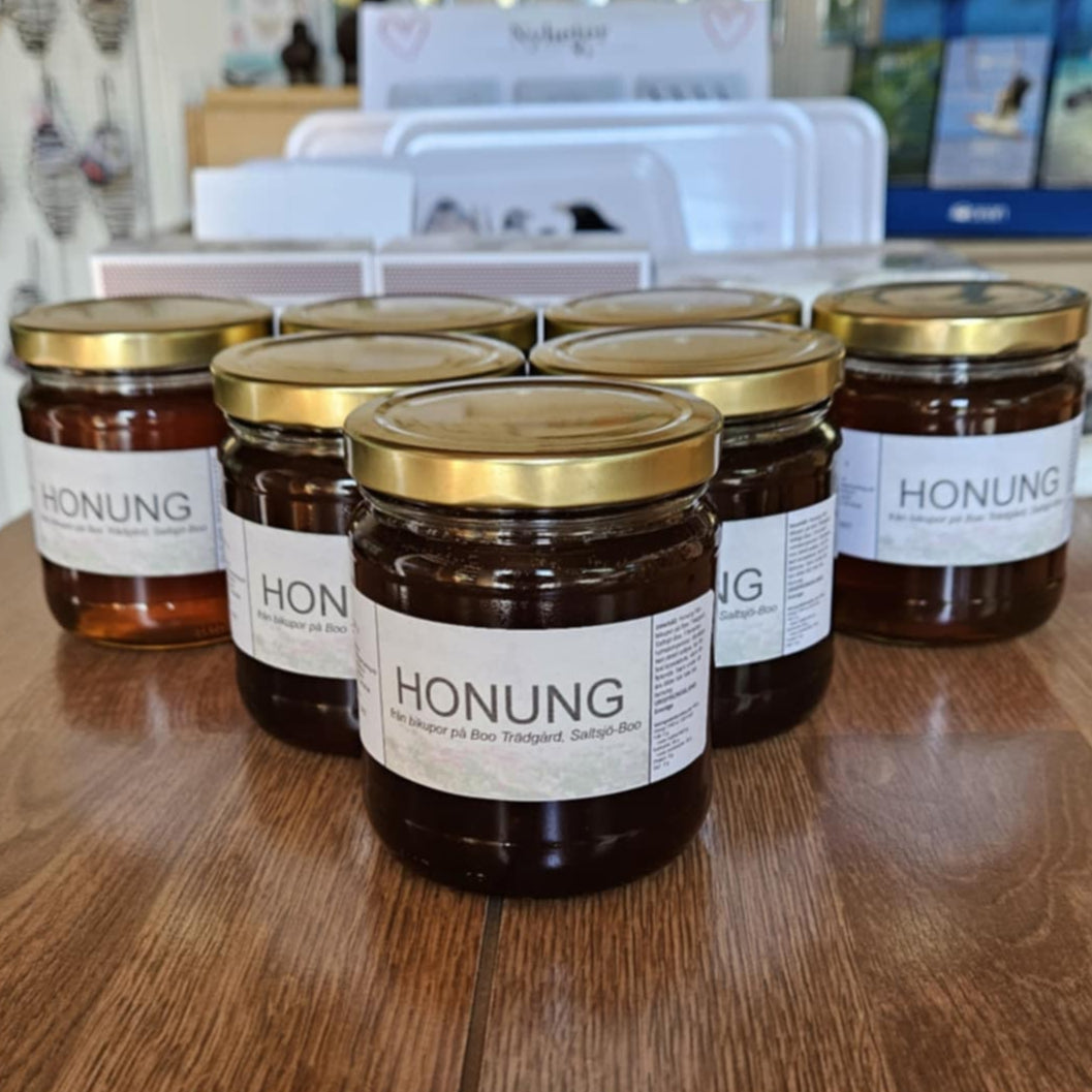 Honung nyslungad i glasburk - Naturboden