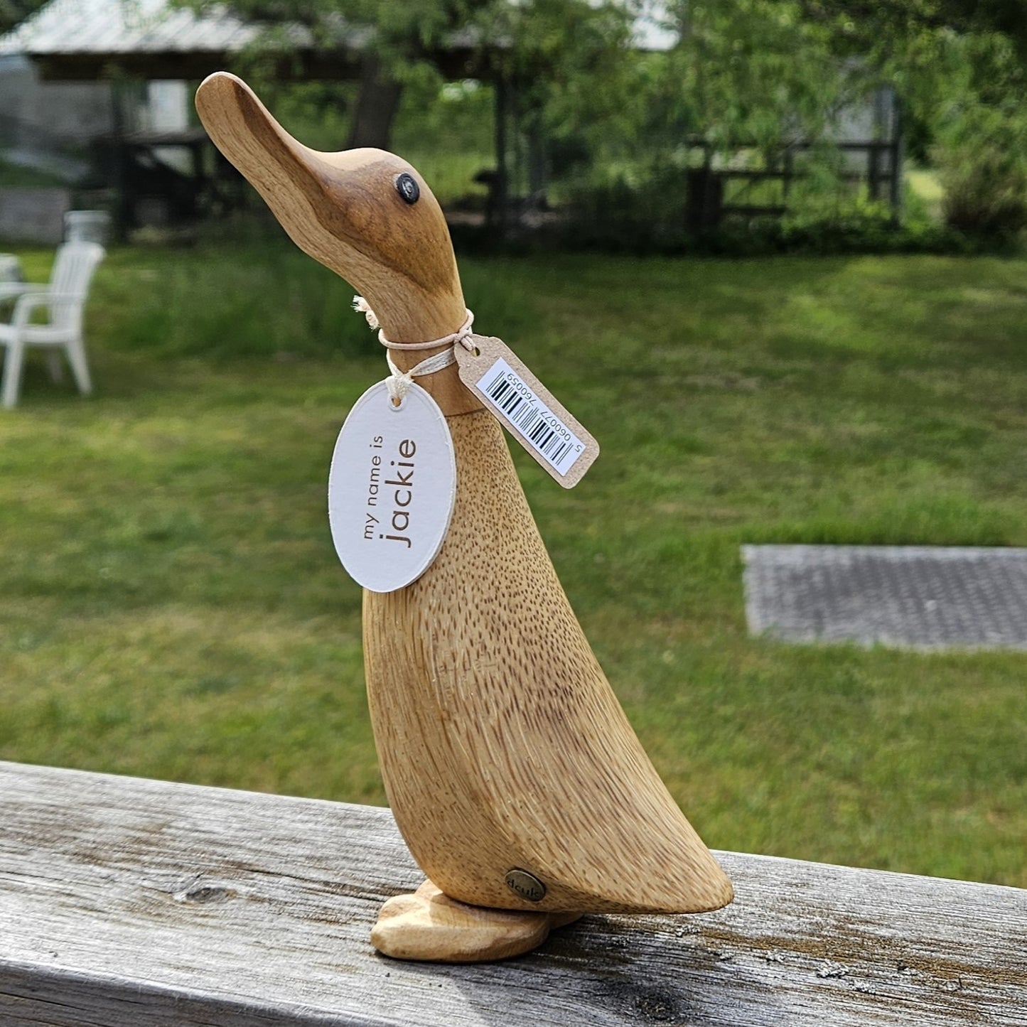 Jackie Anka i bambu - naturlig löpanka