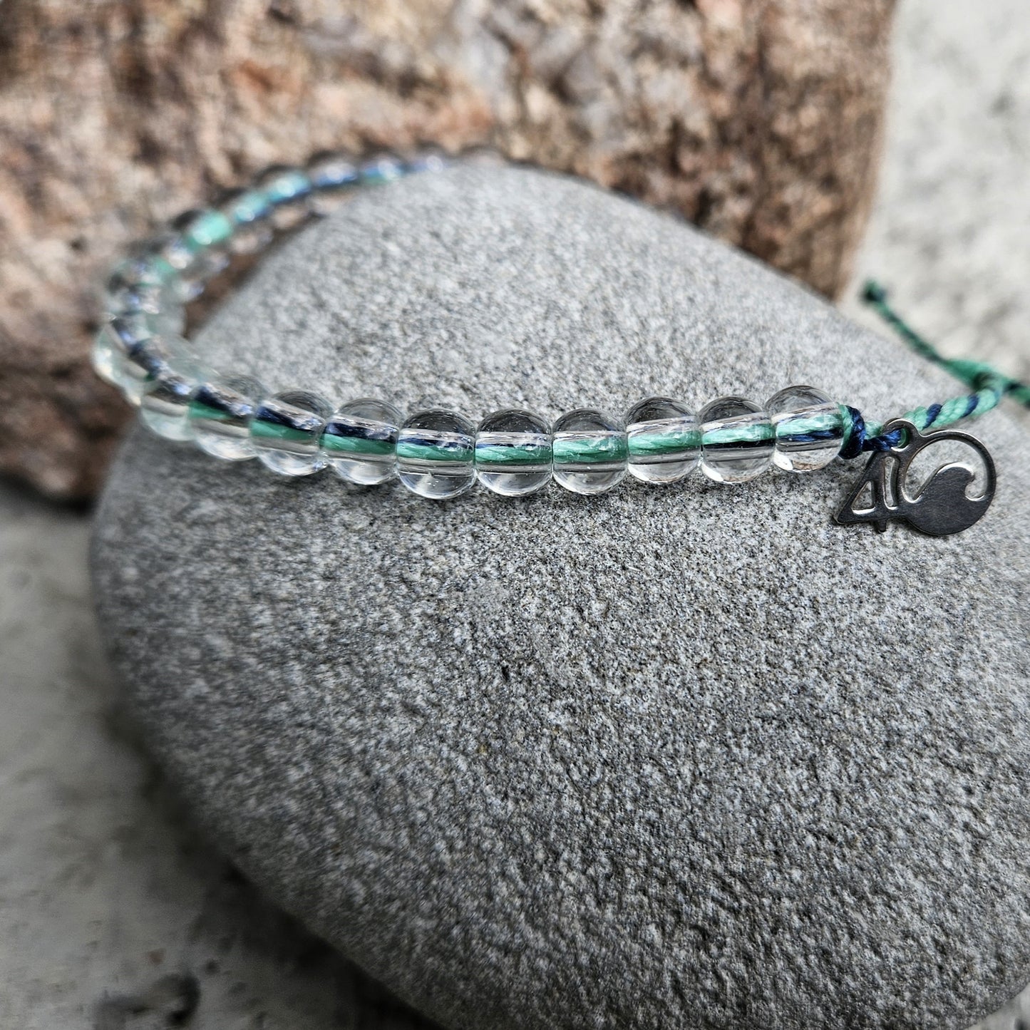 4cean armband stingrocka blå-turkos - Naturboden