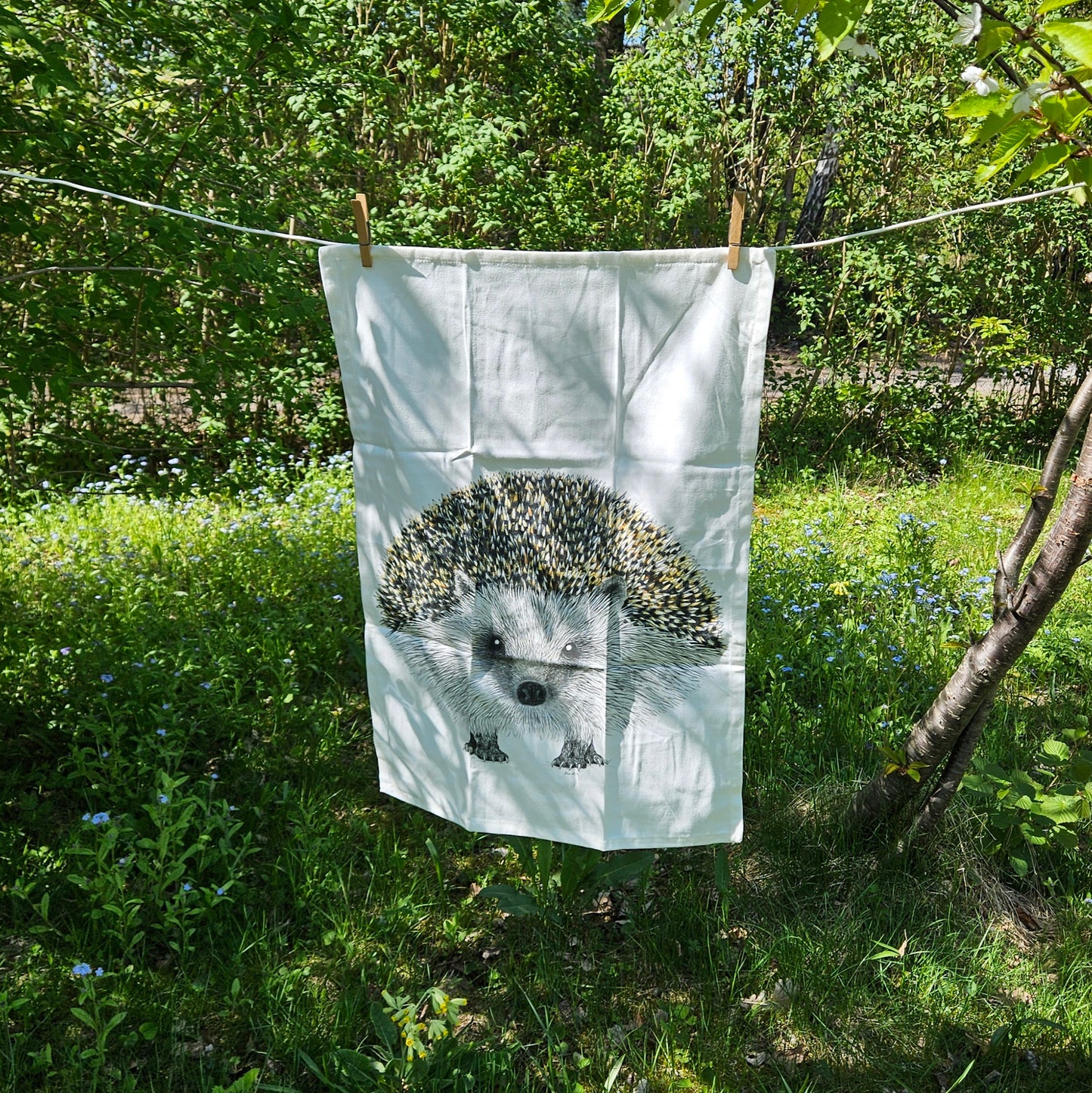 Kökshandduk - Igelkott Ekologisk bomull - Naturboden