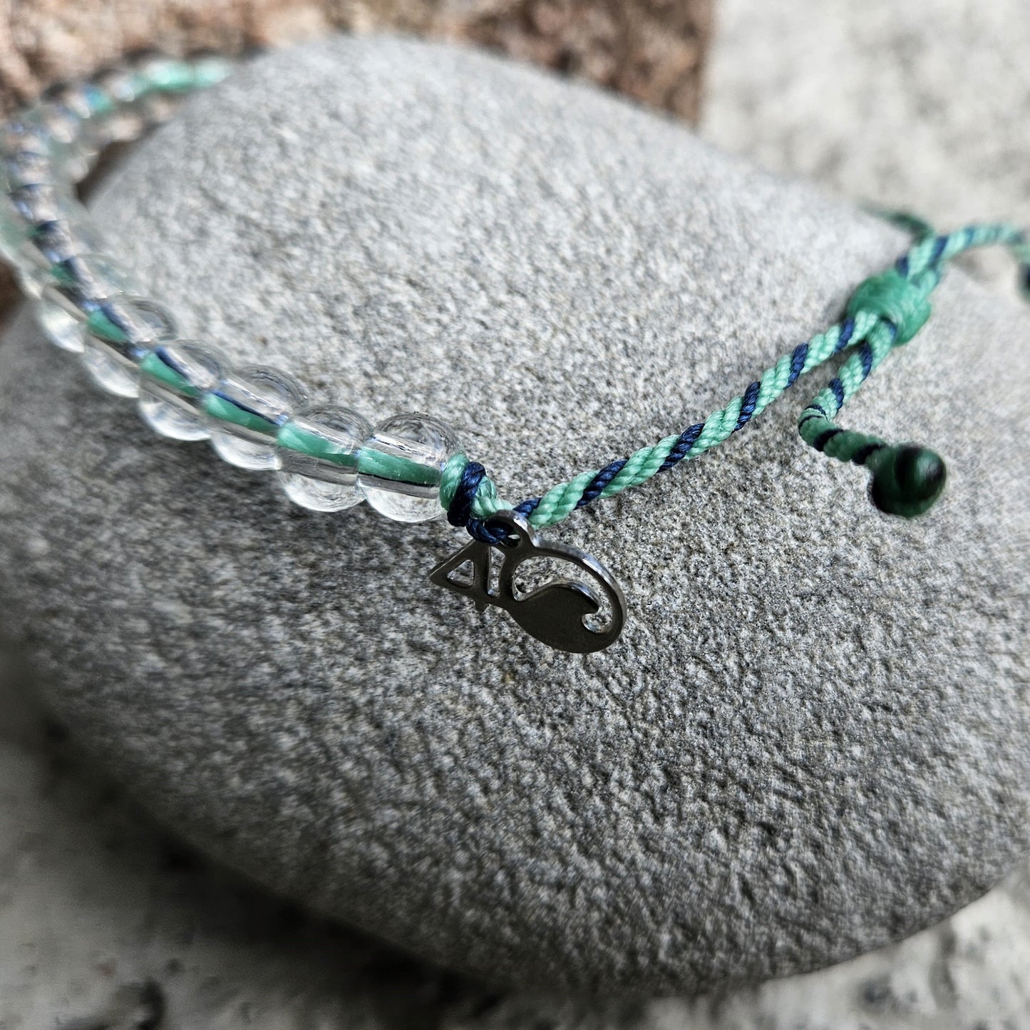 4ocean Stingray armband - Naturboden