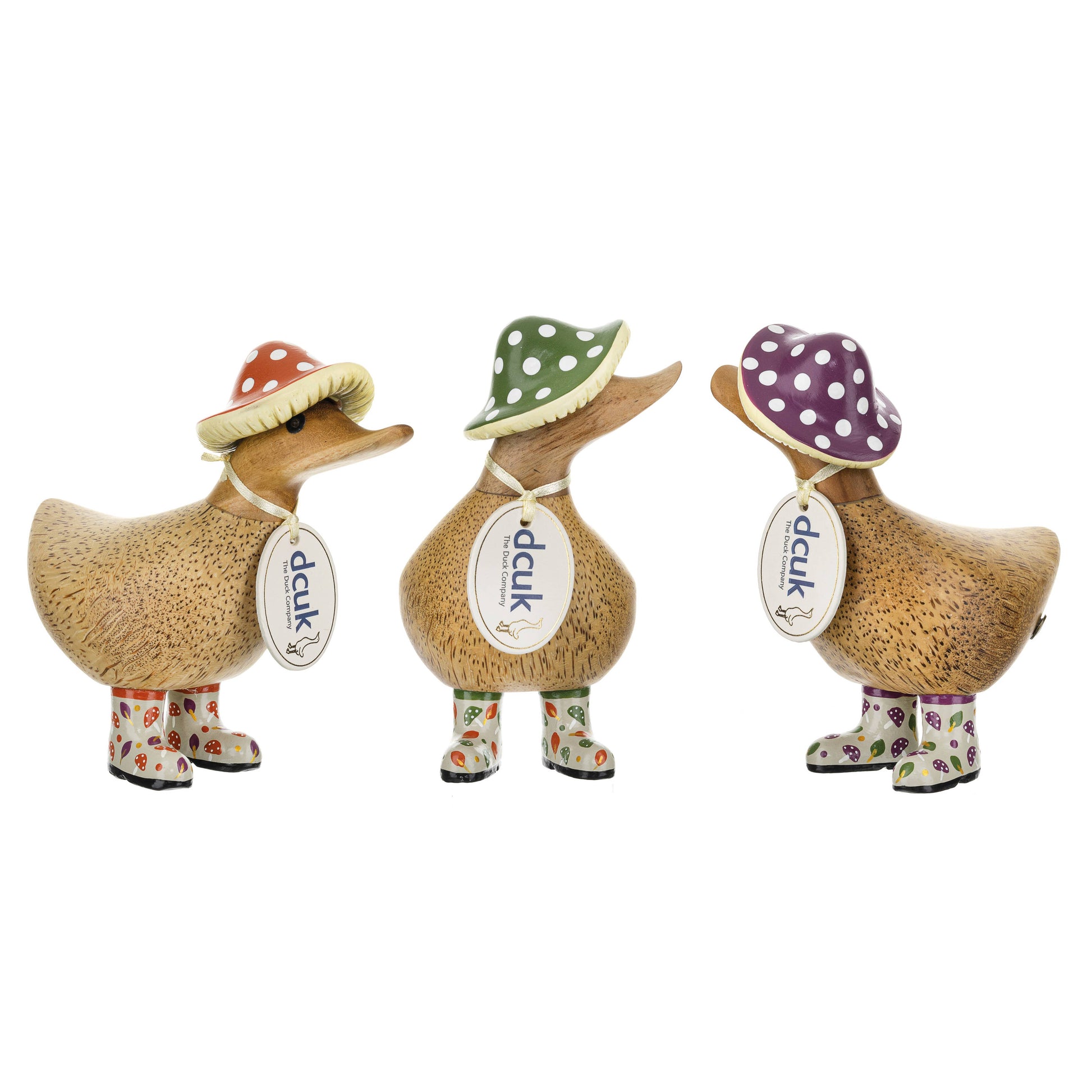 DCUK Svampvänner Ankor i bambu - Naturboden