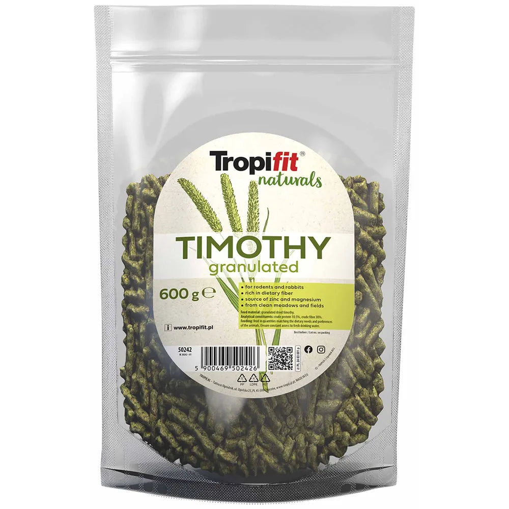 Timotejhö Granulat 600 gr Tropifit Naturals