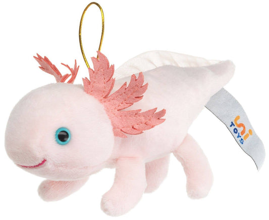 Axolotl, rosa gosedjur med ögla - Naturboden