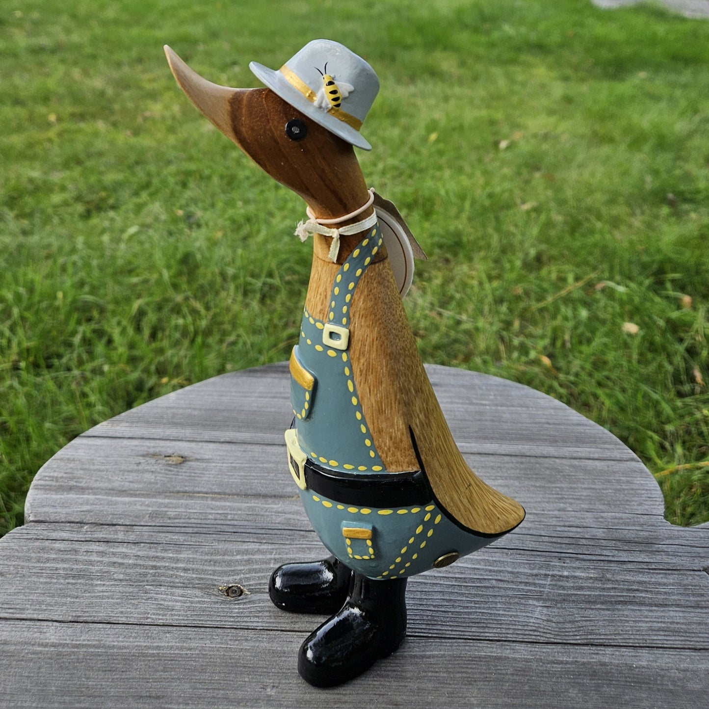 Bumble biodlare, anka i bambu med ljusblå hatt - Naturboden