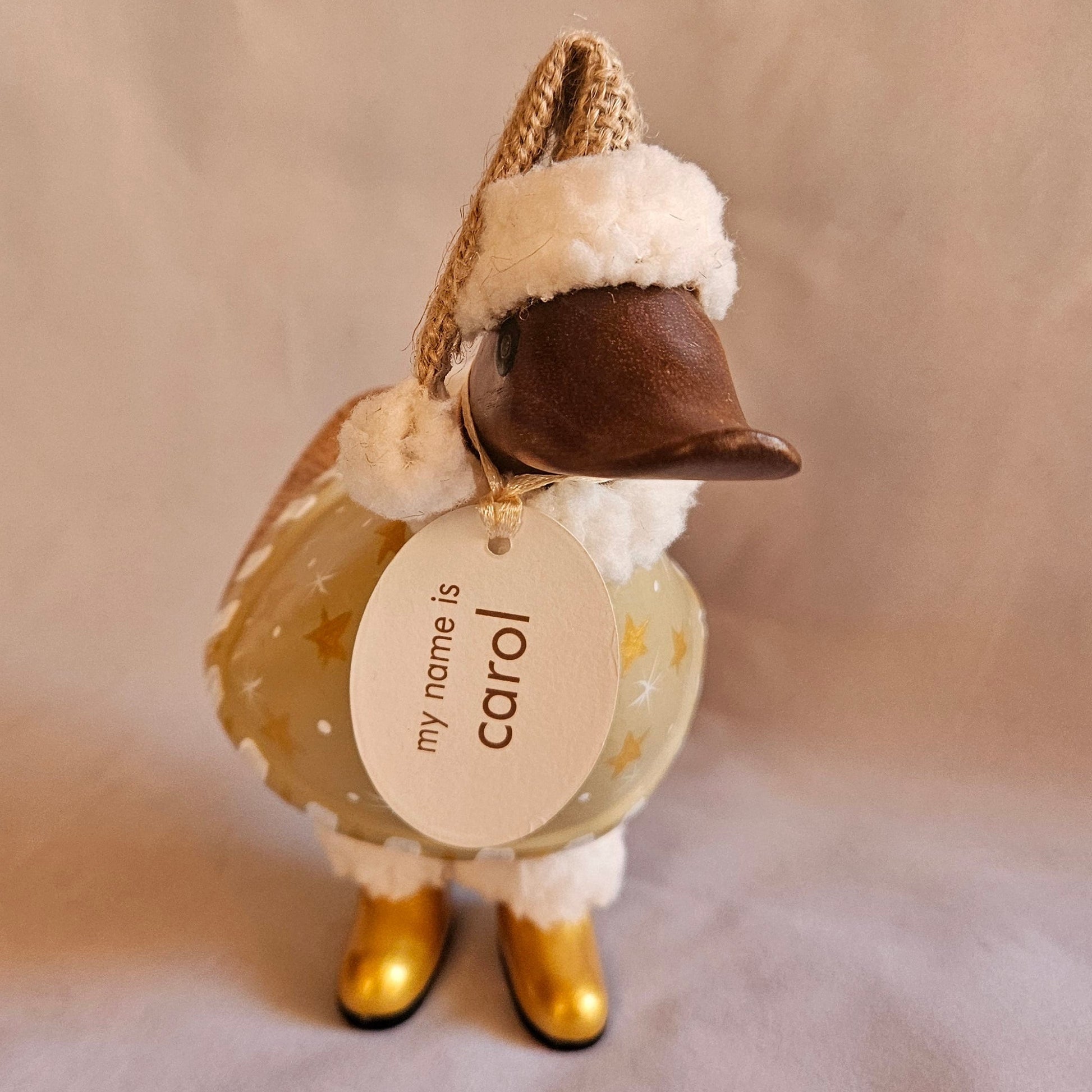 Carol 2 julanka i bambu framifrån - Naturboden