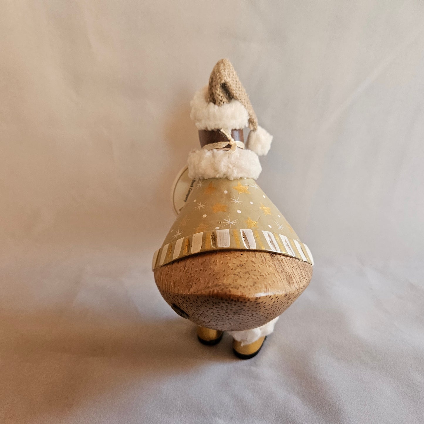 Carol julanka i bambu rygg ovan- Naturboden