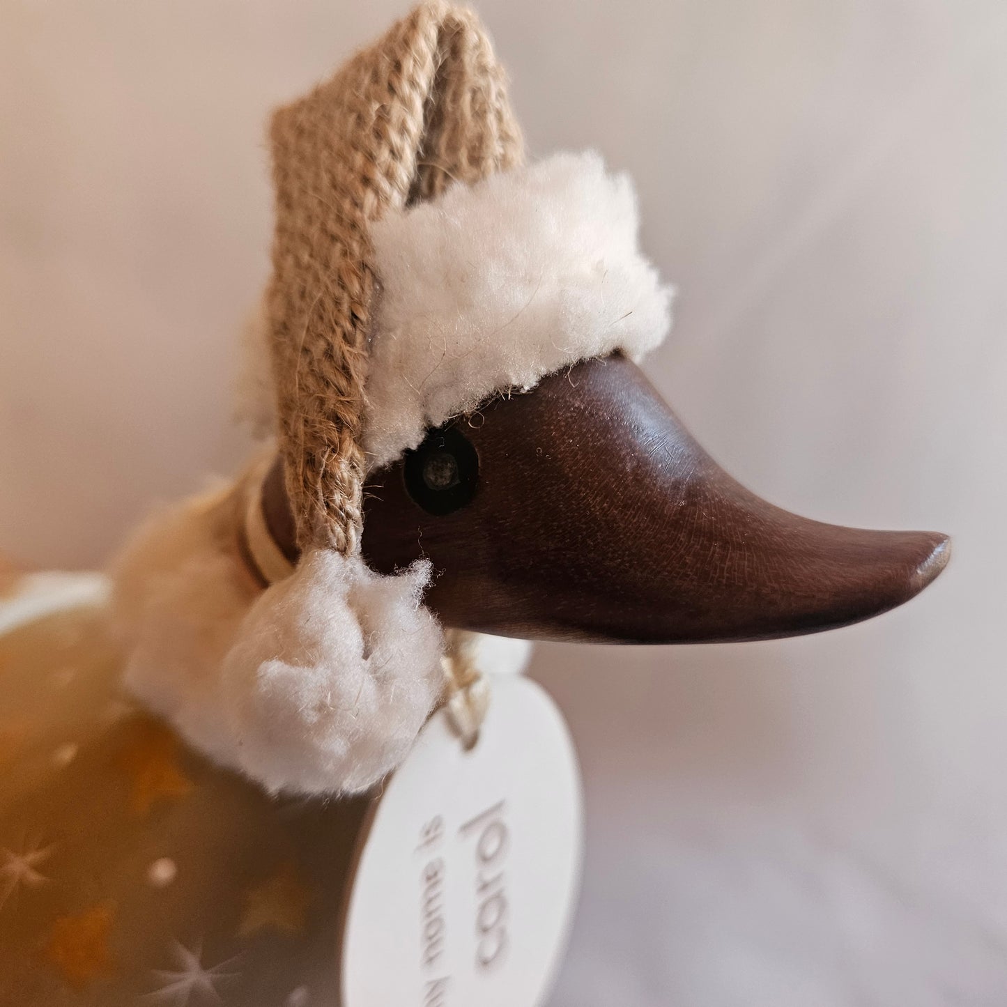 julanka i bambu Carol 2 näbb höger