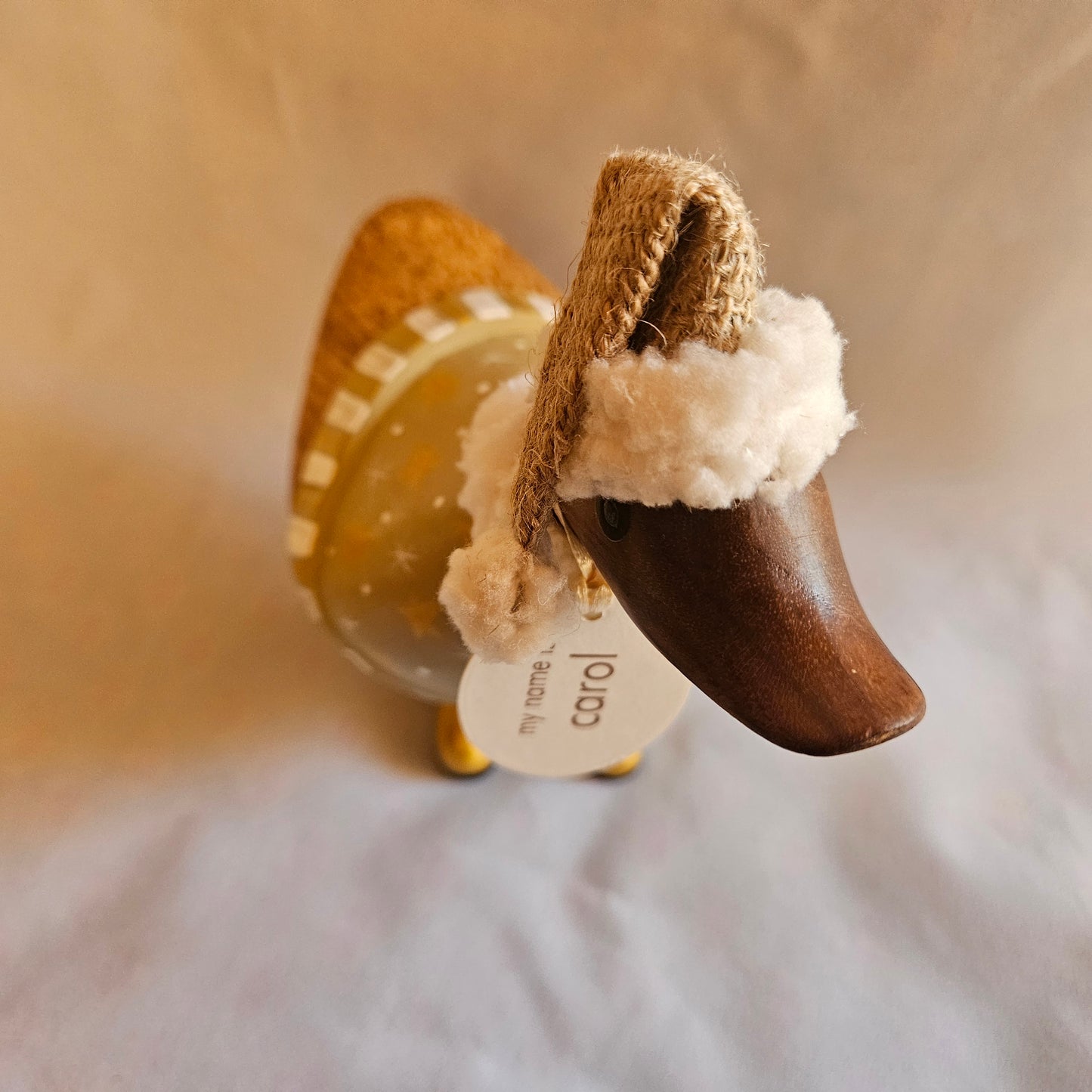 Carol 2 julanka i bambu näbb ovan - Naturboden