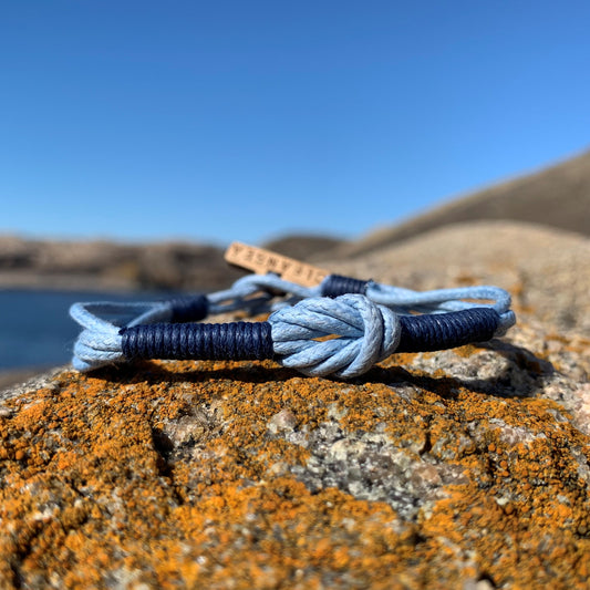 Armband från CleanSea, 2 kg ljusblå/blå - Naturboden