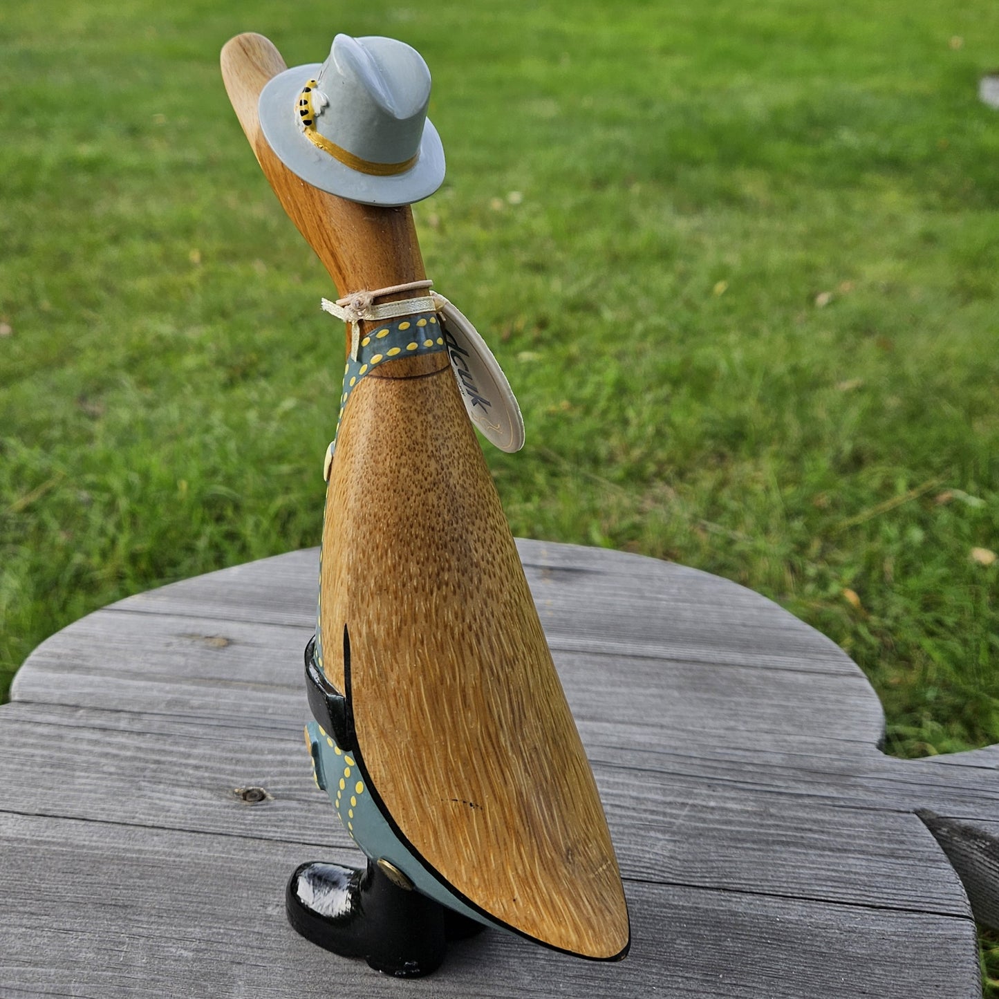 Dcuk anka i bambu med biodlarkaraktär - Naturboden