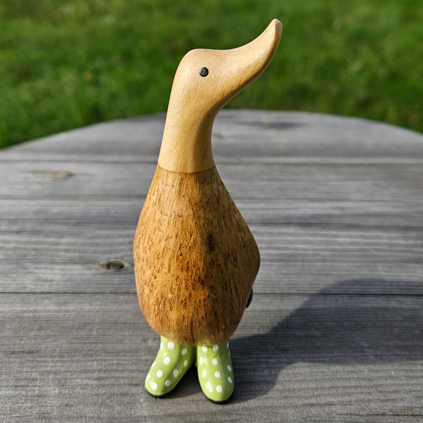 Dinky duck gröna stövlar - Naturboden