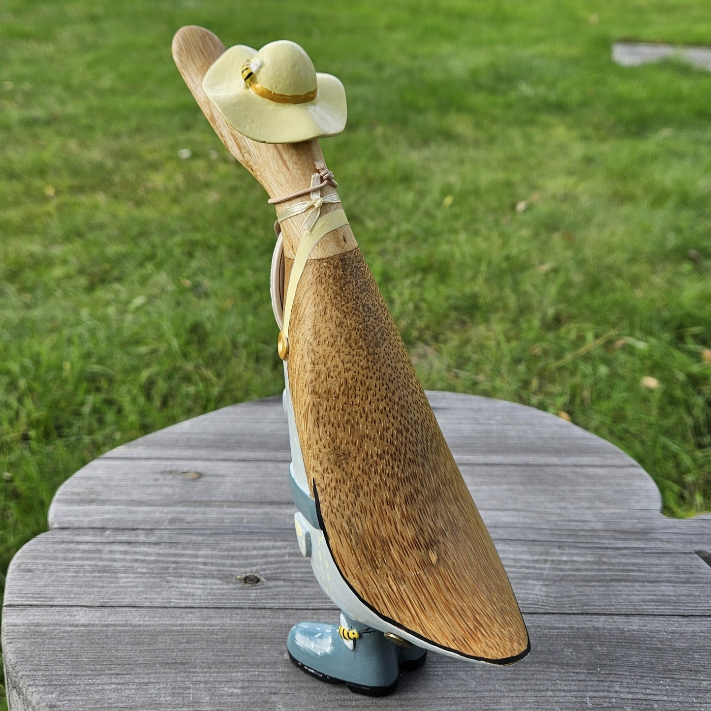 Flora biodlare anka i bambu sedd från baksidan - Naturbode