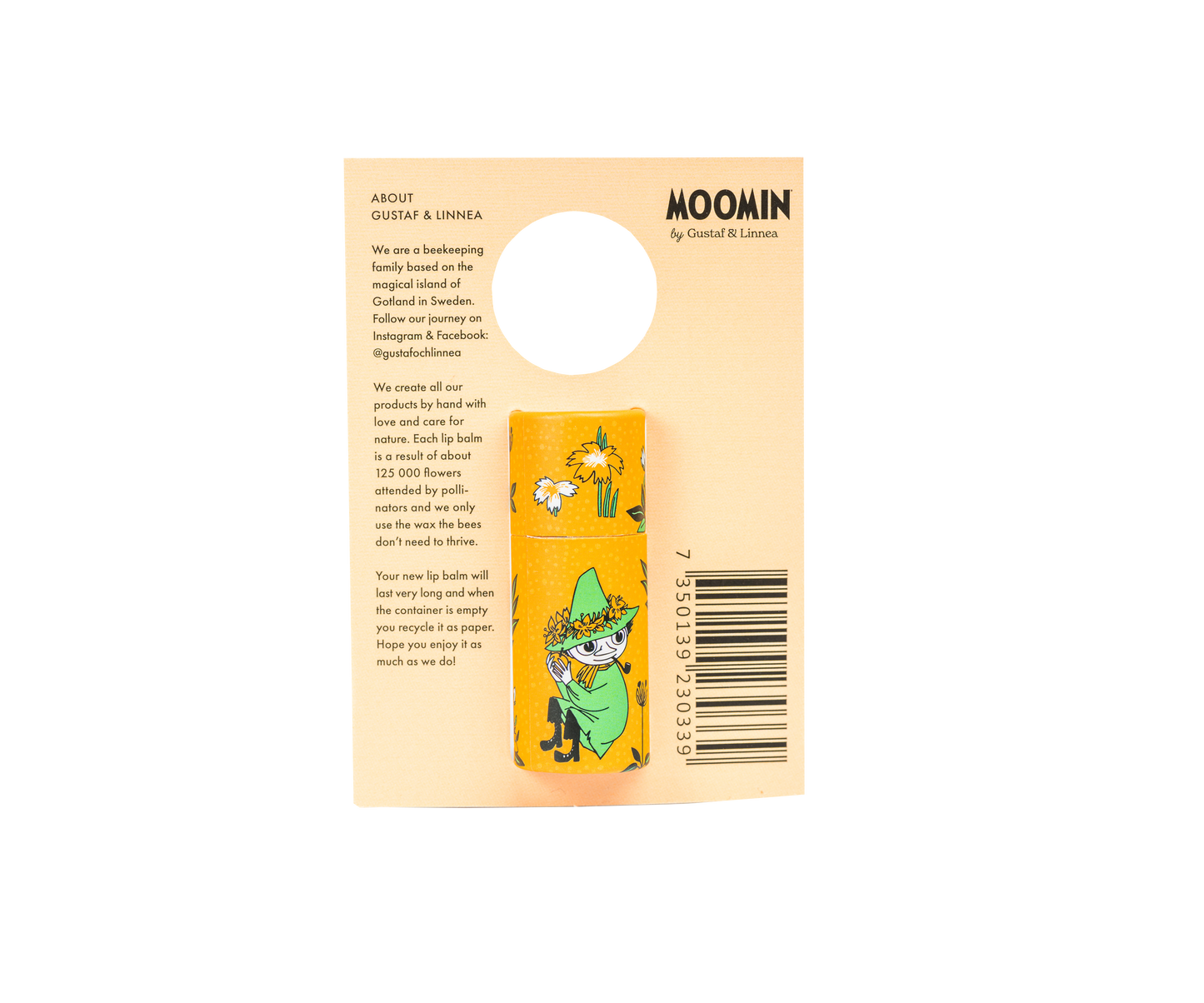 Läppcerat Moomin Kokos & honung (Coconut & honey)