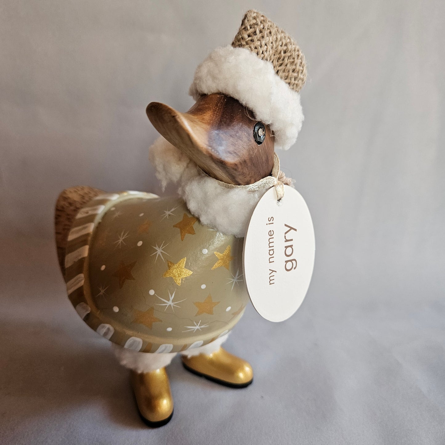 Gary julanka med guldstövlar - Naturboden