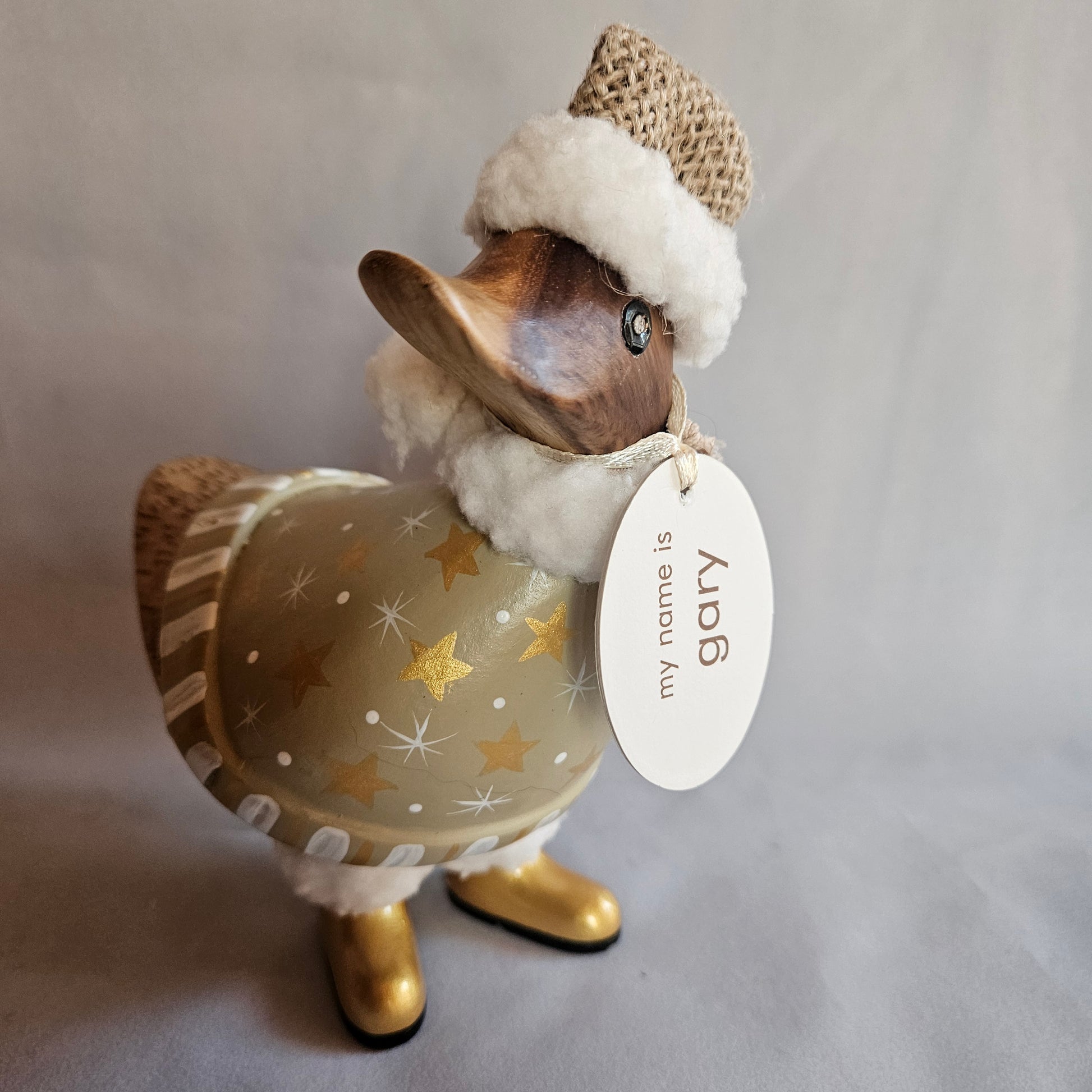 Gary julanka med guldstövlar - Naturboden