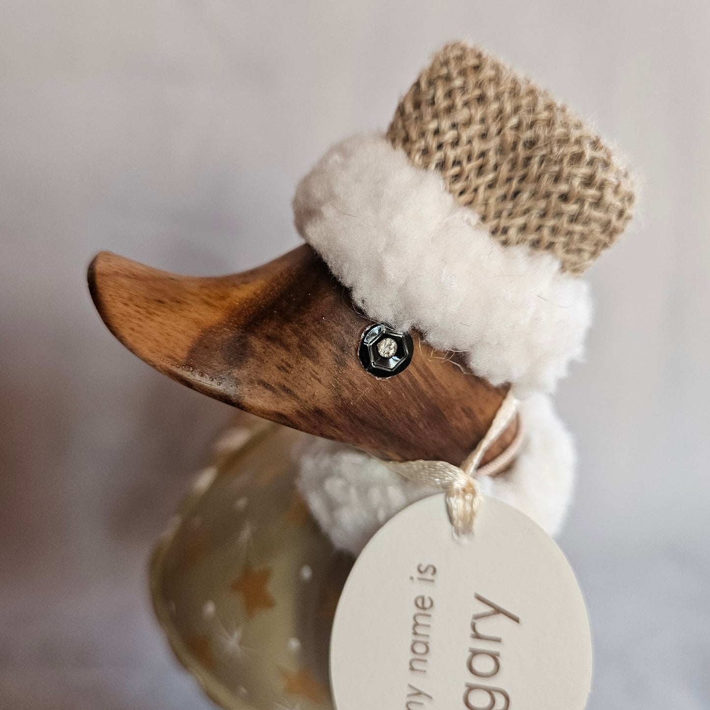 Gary julanka i bambu näbb vänster - Naturboden