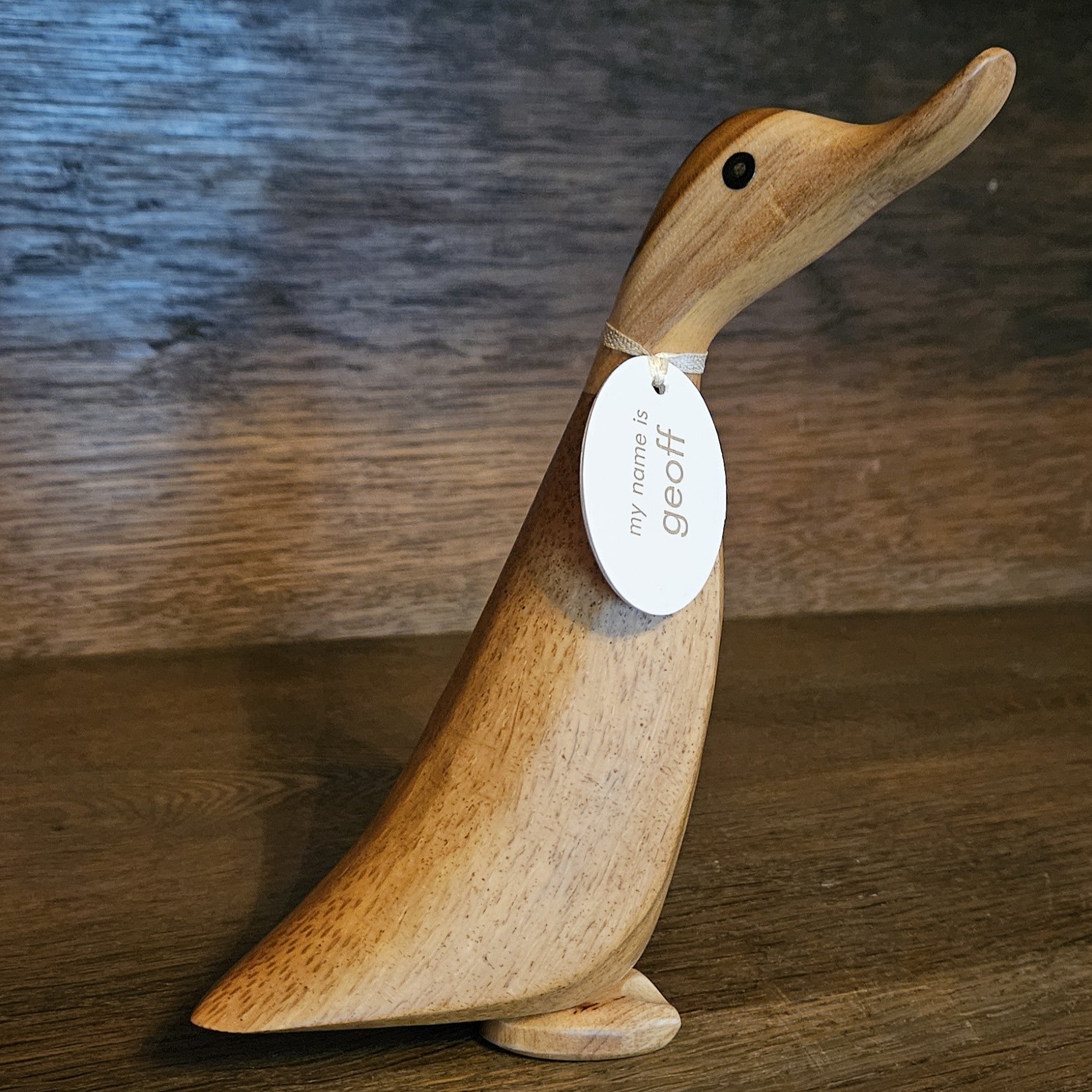 Anka i bambu Geoff - Naturboden