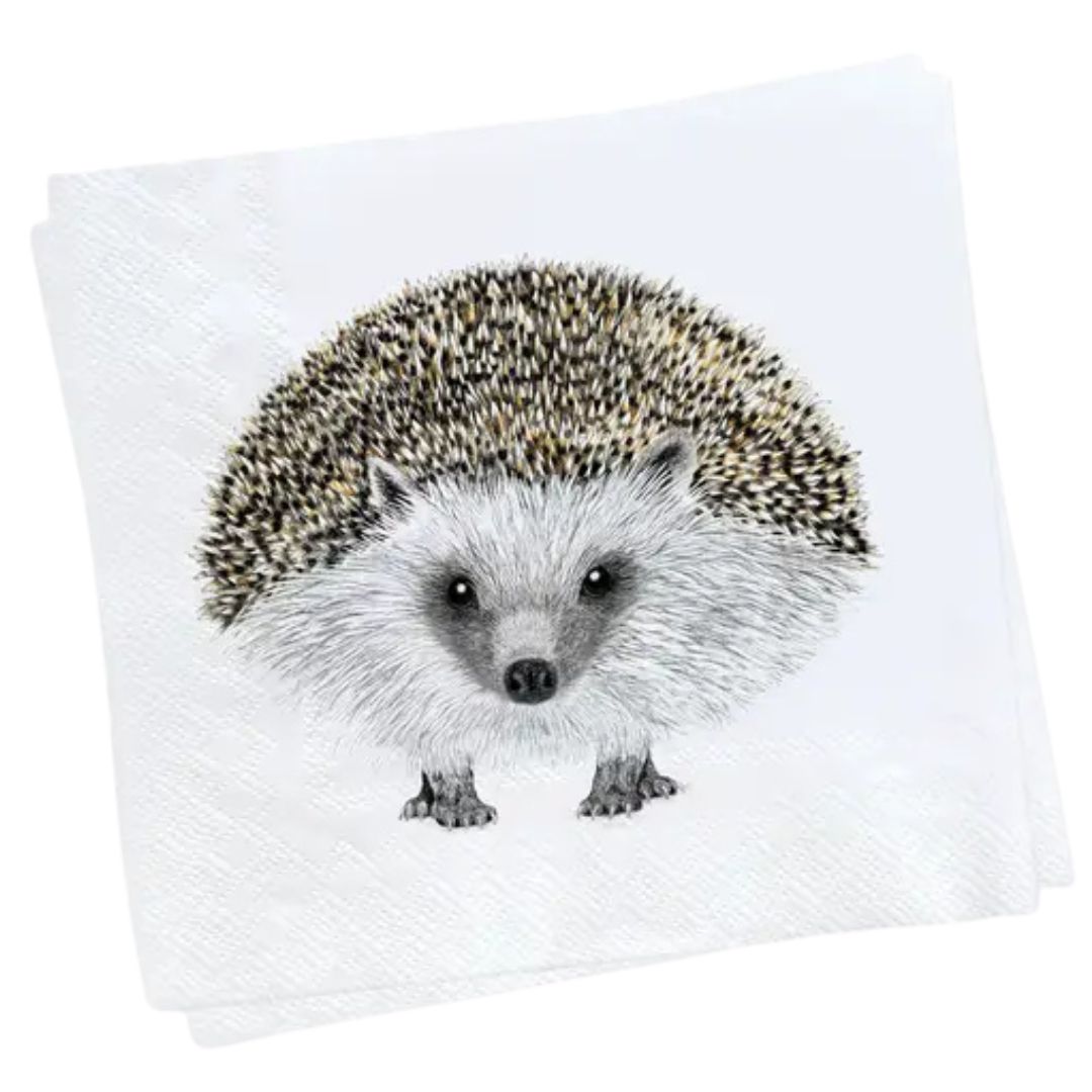 Servetter 20-p Henry igelkotten - Naturboden