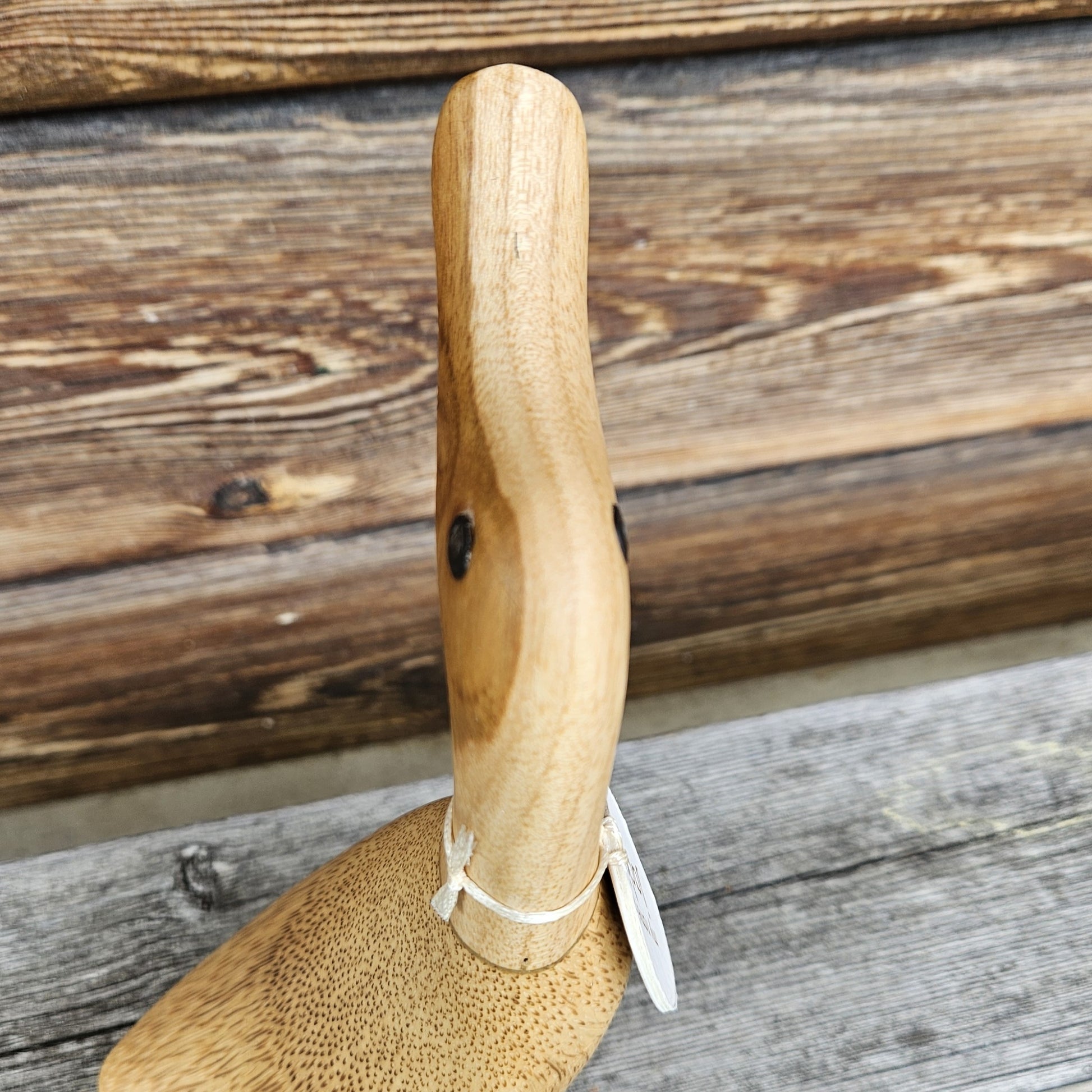 Anka i bambu Jackie huvud- Naturboden