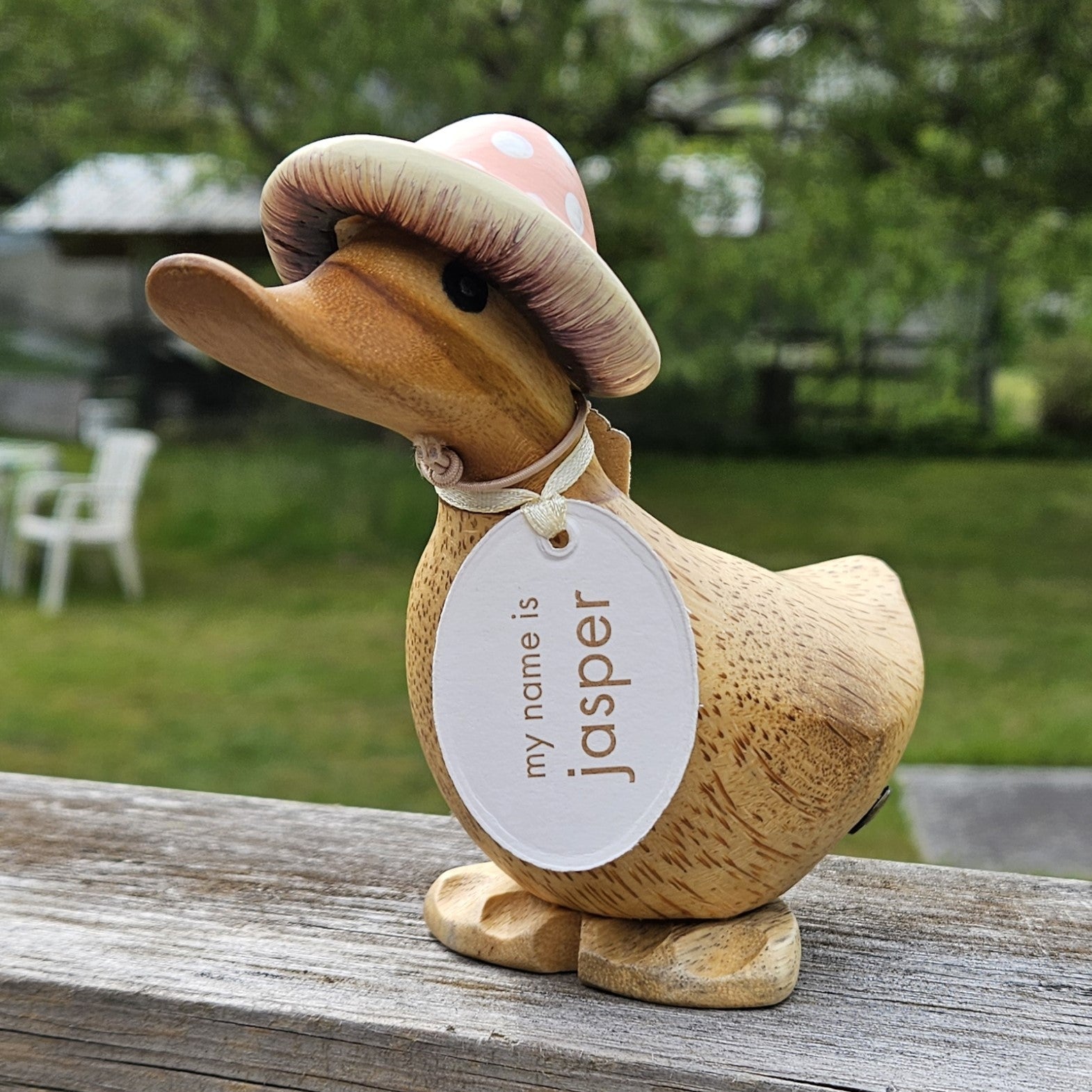 Anka i bambu med hatt - Jasper - Naturboden