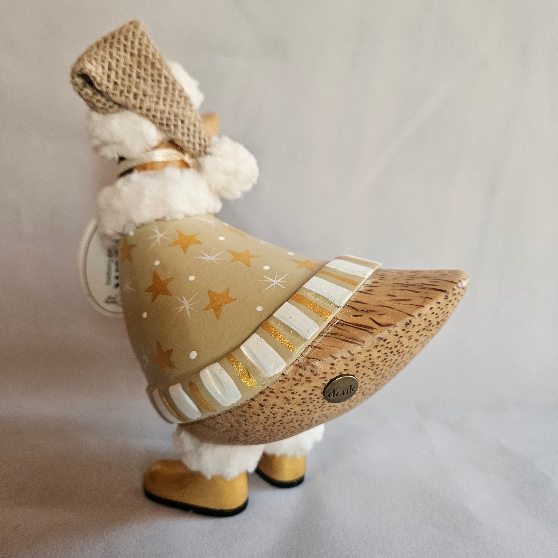 julanka i bambu Gary med guldstövlar - Naturboden