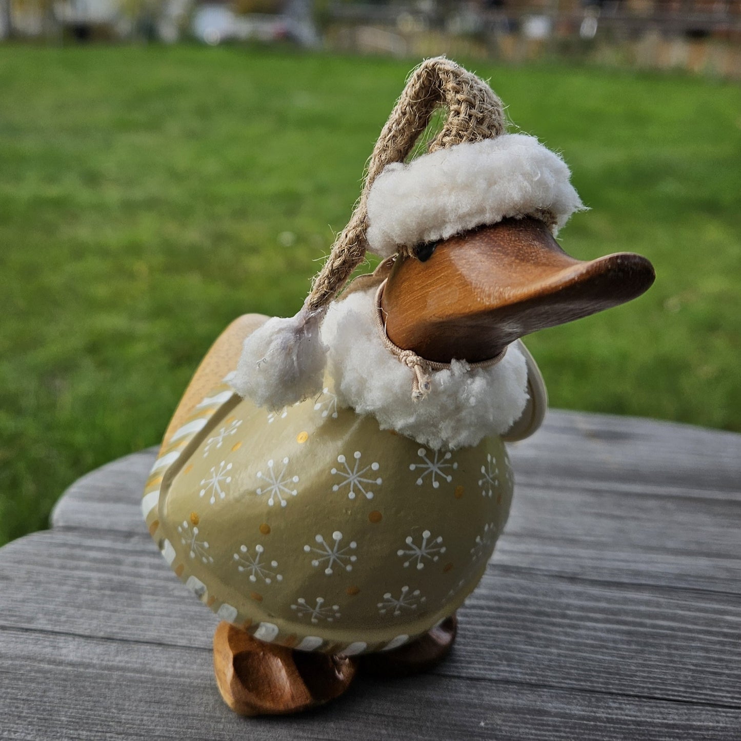 Tim julanka i bambu med ljustonad dress - Naturboden