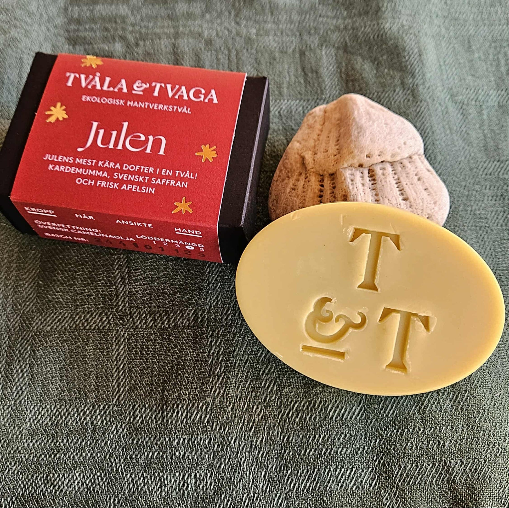 Julen ekologisk tvål med och utan förpackning - Naturboden