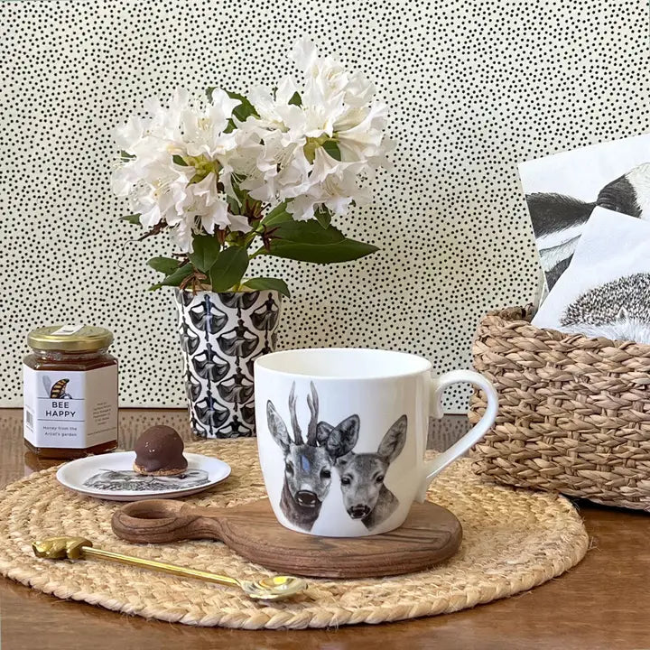 Keramikmugg rådjur - Naturboden