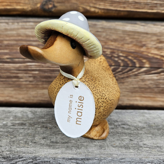 Anka i bambu Maisie - Naturboden