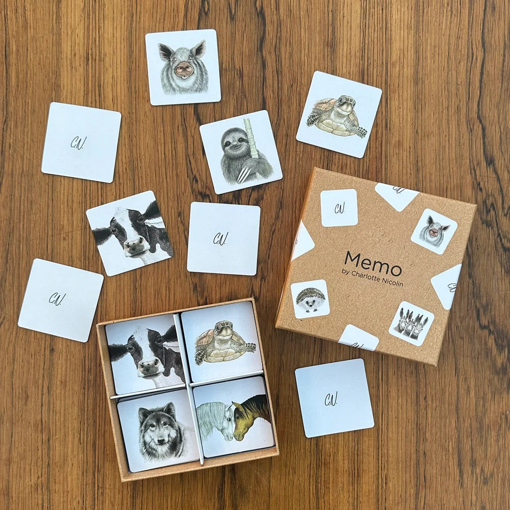 Memoryspel - Naturboden