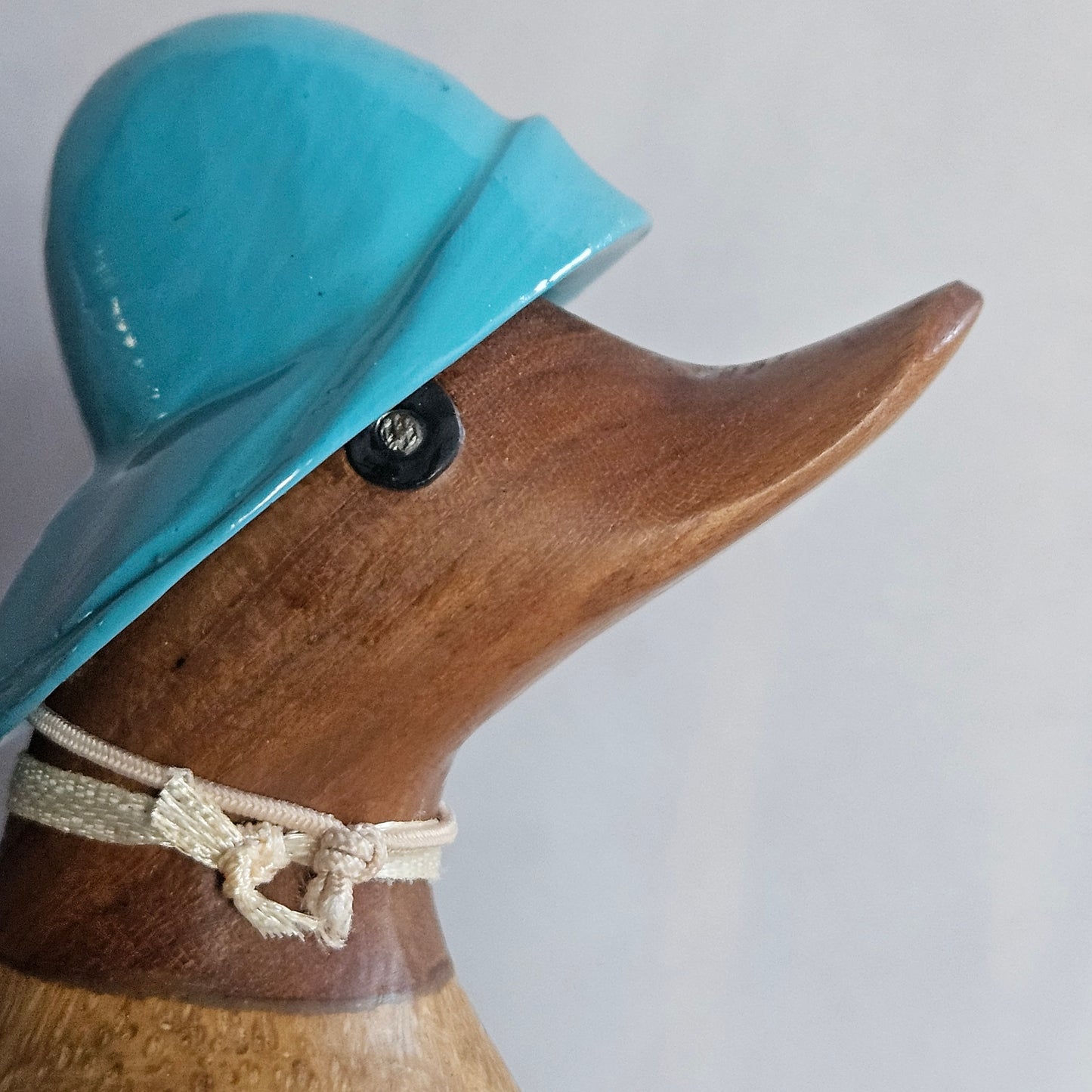 närbild höger anka i bambu Robin - Naturboden