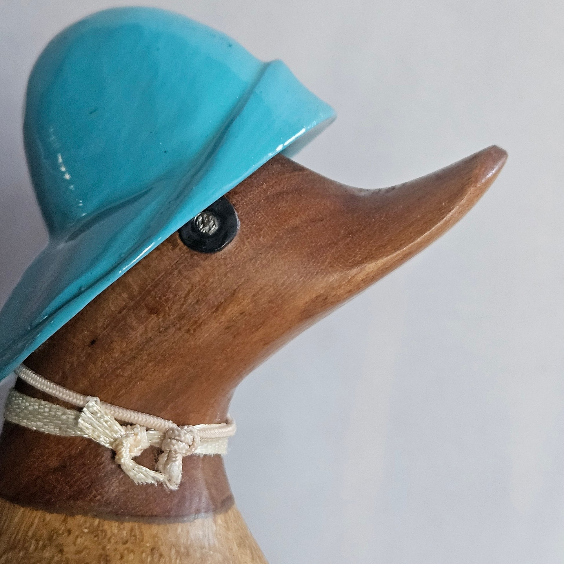 närbild höger anka i bambu Robin - Naturboden