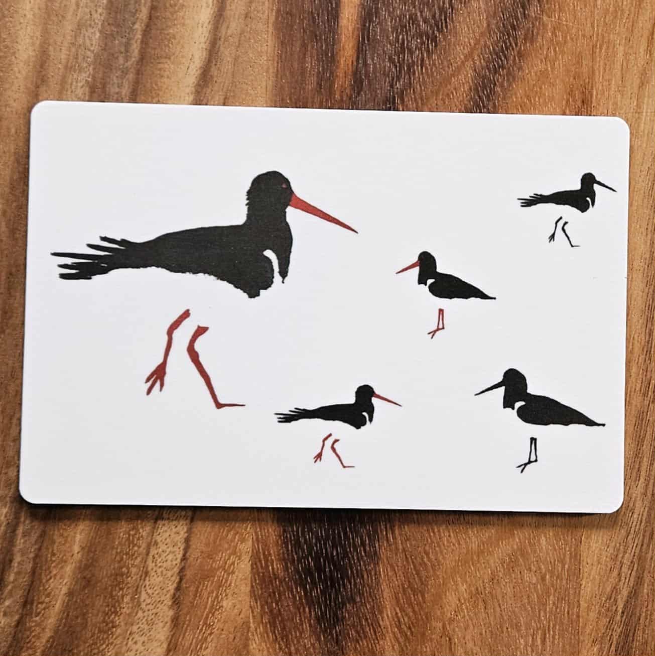 Smörgåsunderlägg med strandskator - Naturboden