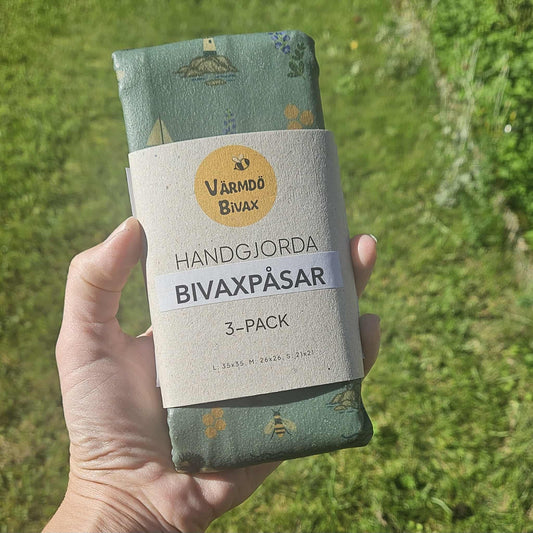 Bivaxpåsar 3-p - Naturboden