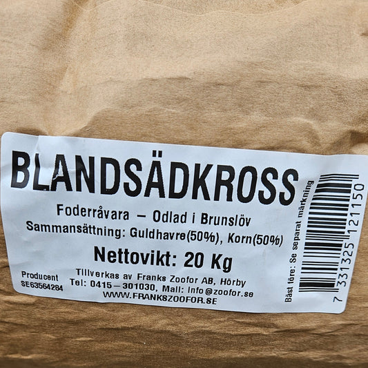 Havre och kornkross 20 kg - Naturboden