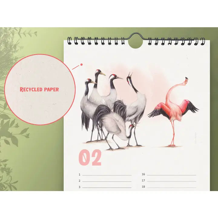 Födelsedagskalender utan årtal - Naturboden