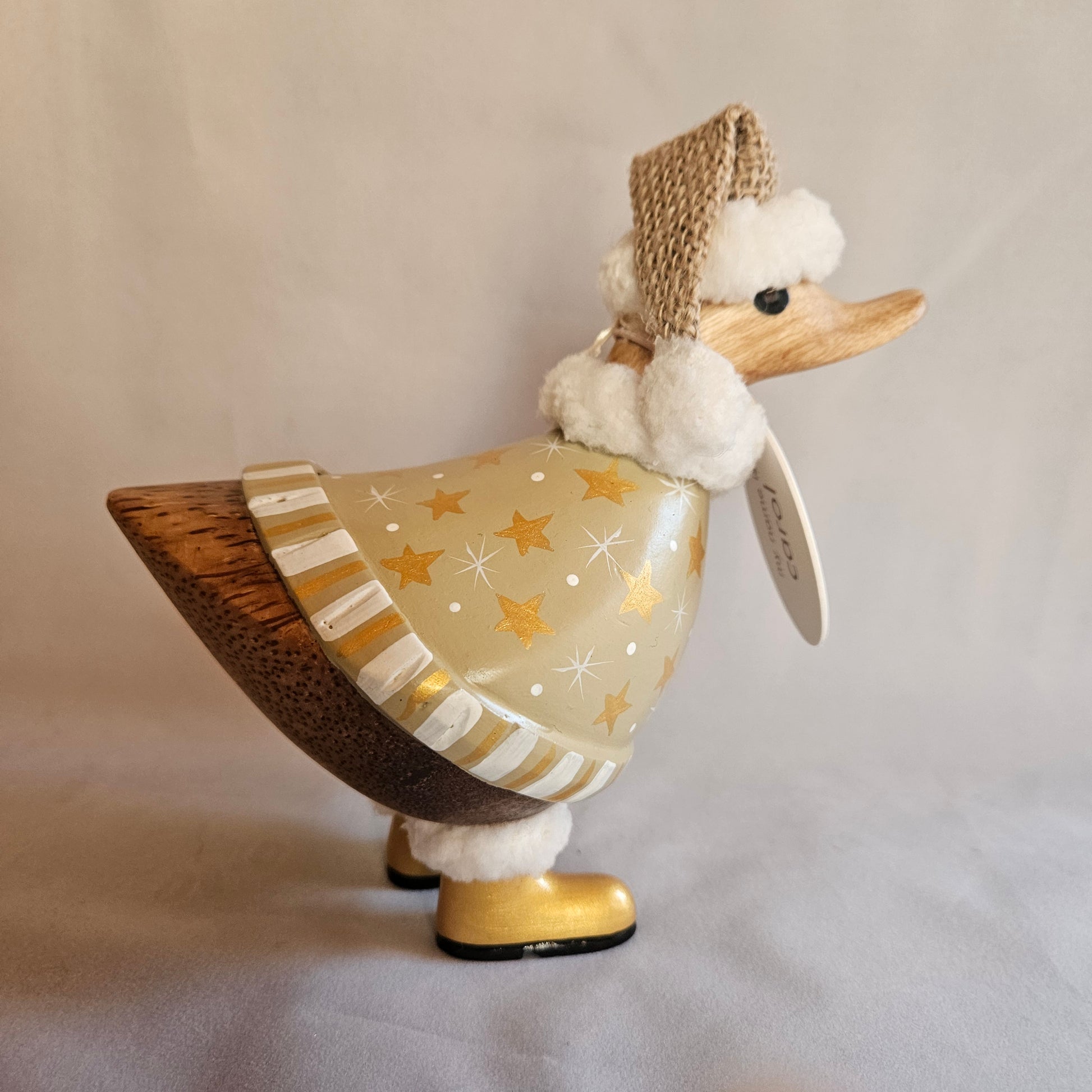 julanka i bambu med guldstövlar - Naturboden