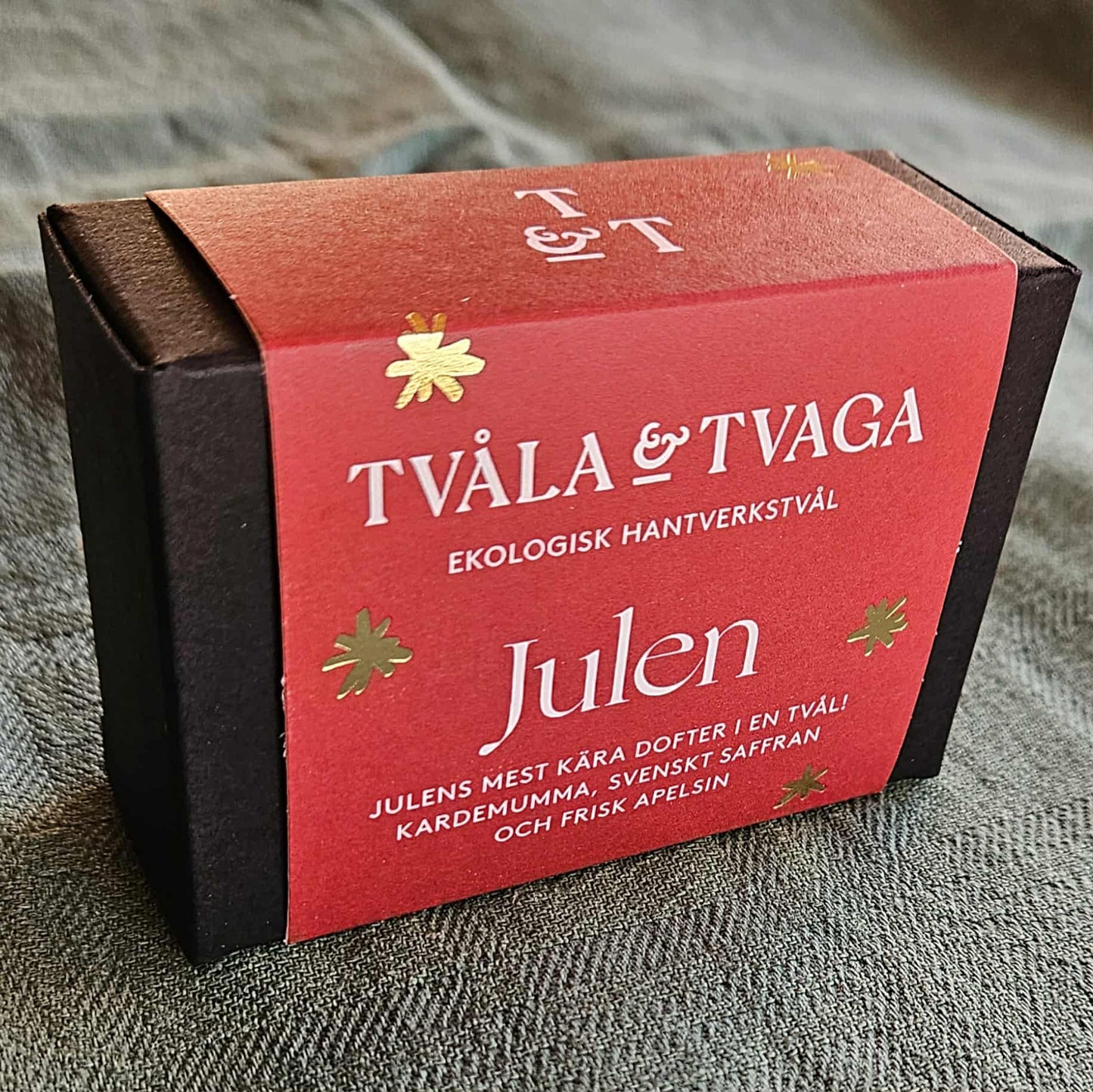 Julen ekologisk tvål med svensk saffran - Naturboden