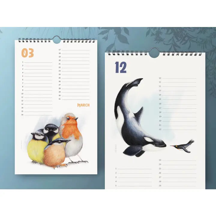Födelsedags-kalender - Naturboden