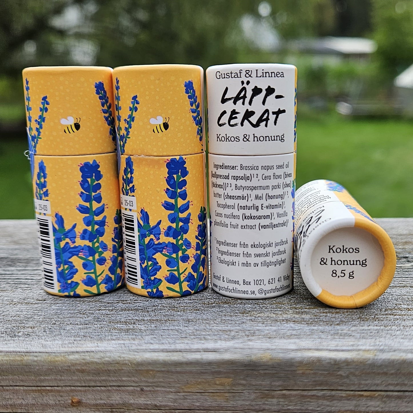 Läppcerat Kokos & honung - Naturboden