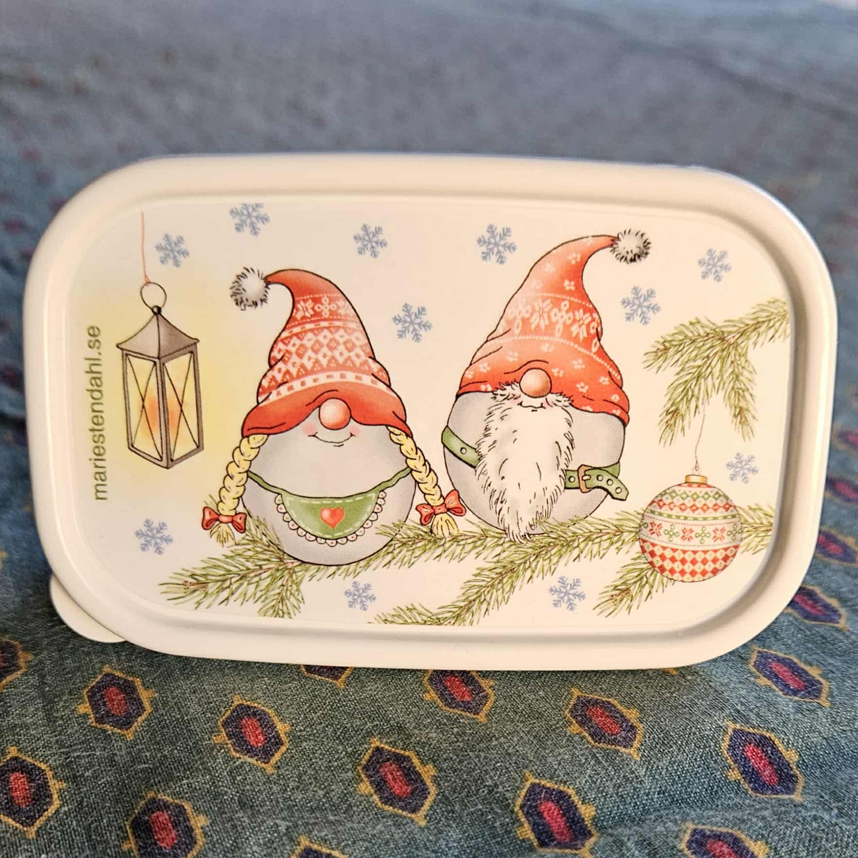 Minibox jul tomtemor och tomtefar- Naturboden