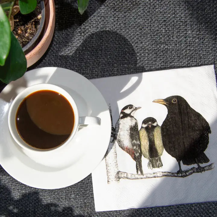 Servetter med fåglar - Naturboden